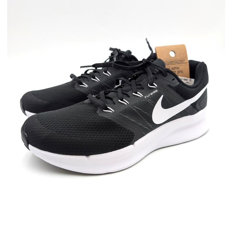 Nike Run Swift 3 Running Shoe Men's Black/Dark Smoke Grey/White Size US11 EU45